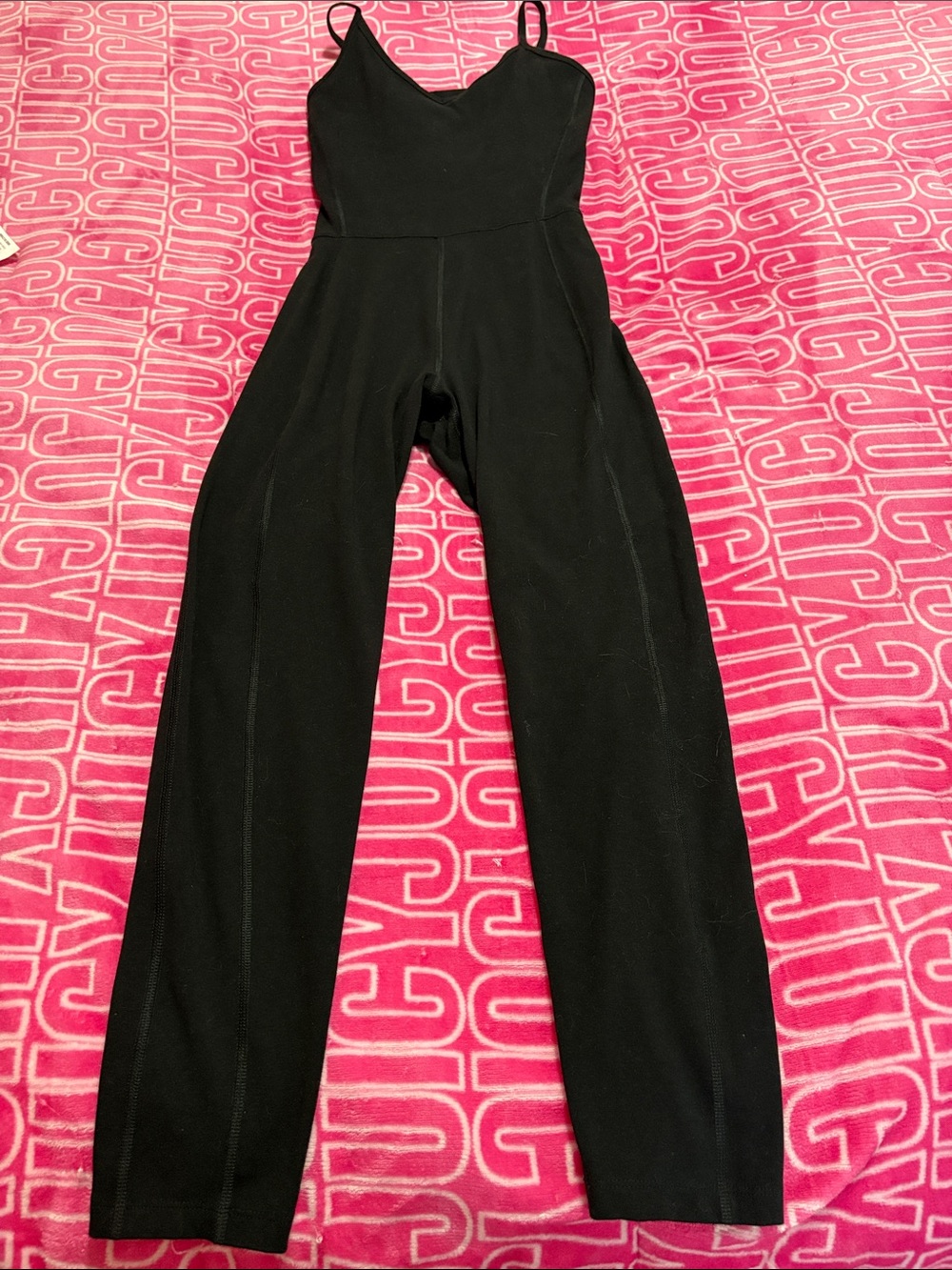 Old Navy Black Spaghetti-Strap Wide Leg Jumpsuit